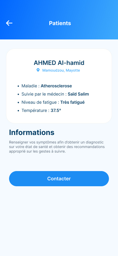 Information du patient PatientPlus